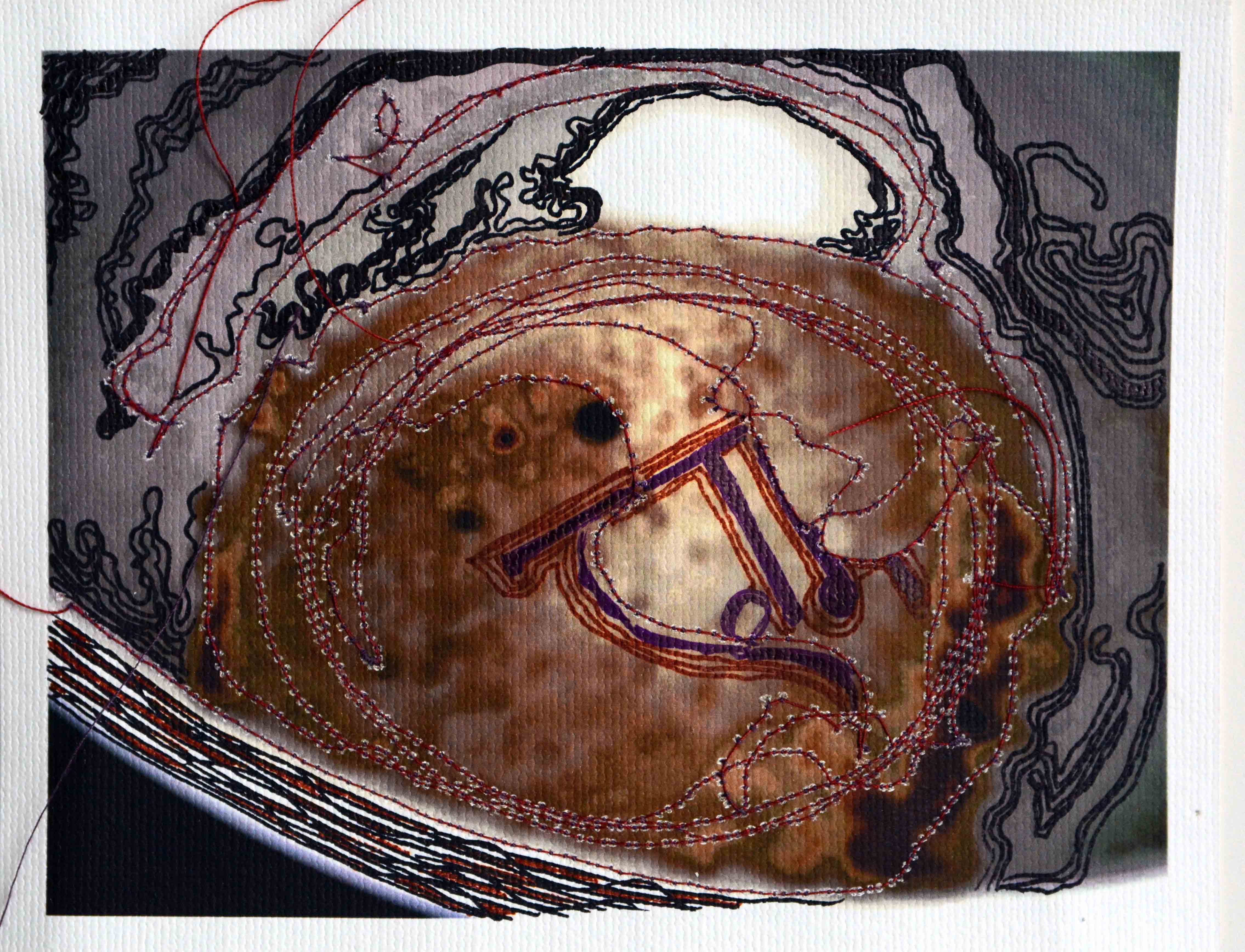 The Universe in My Tea-cup, [Set of 30], 2015, [10.25 x 8.5 inches - framed]